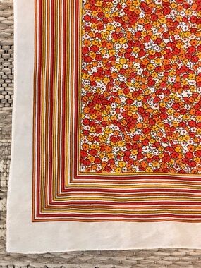 Vintage Ditsy Floral Scarf Square
